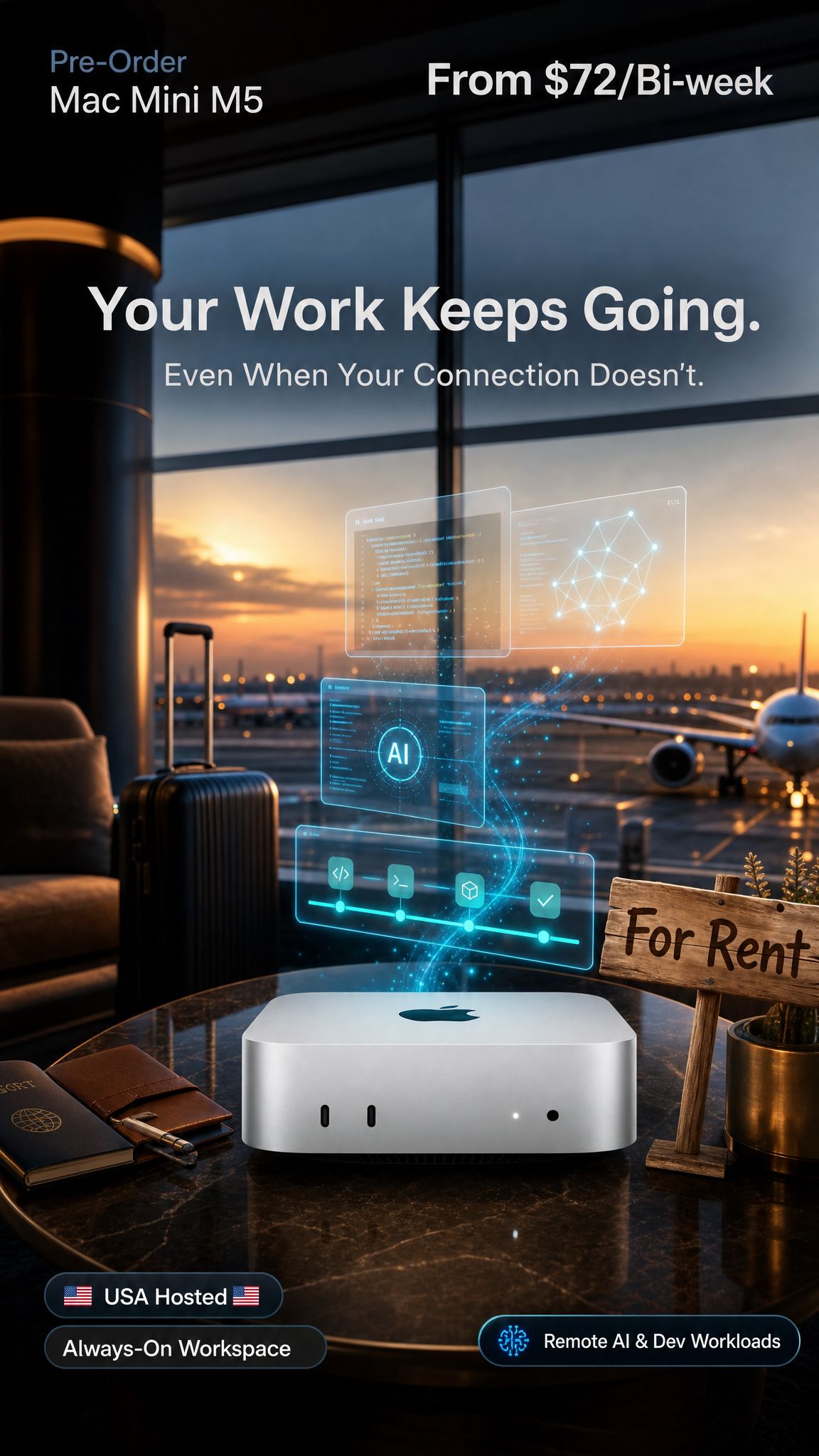 Pre-Order:Rent a Mac Mini M5 or M6 — Remote Mac Rental with Full Admin Access