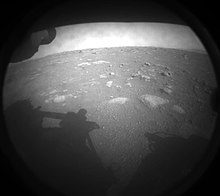 photo-from-mars-taken-perseverance-rover-black-white